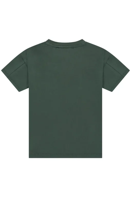 Stains and Stories T-shirts & Polo's^Jongens t-shirt korte mouw groen
