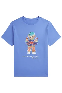 Polo Ralph Lauren T-shirts & Polo's^Jongens t-shirt korte mouw blauw