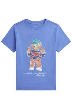 Polo Ralph Lauren T-shirts & Polo's^Jongens t-shirt korte mouw blauw