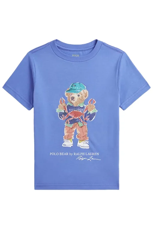 Polo Ralph Lauren T-shirts & Polo's^Jongens t-shirt korte mouw blauw
