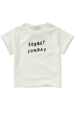Sproet & Sprout T-shirts & Polo's^Jongens t-shirt korte mouw ecru