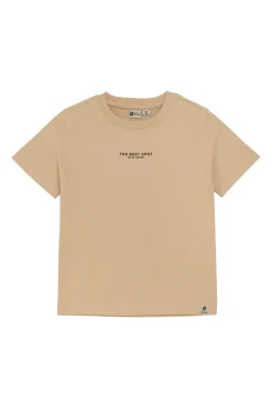 Daily7 T-shirts & Polo's^Jongens t-shirt korte mouw bruin
