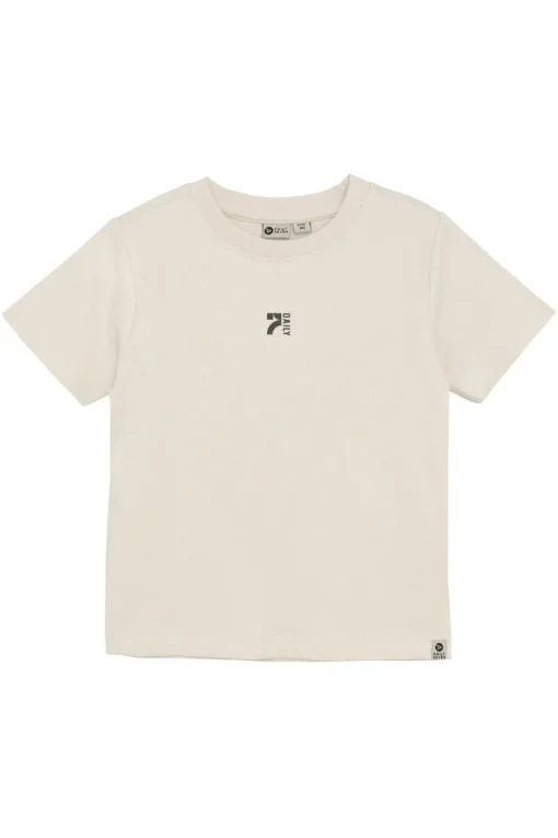 Daily7 T-shirts & Polo's^Jongens t-shirt korte mouw bruin