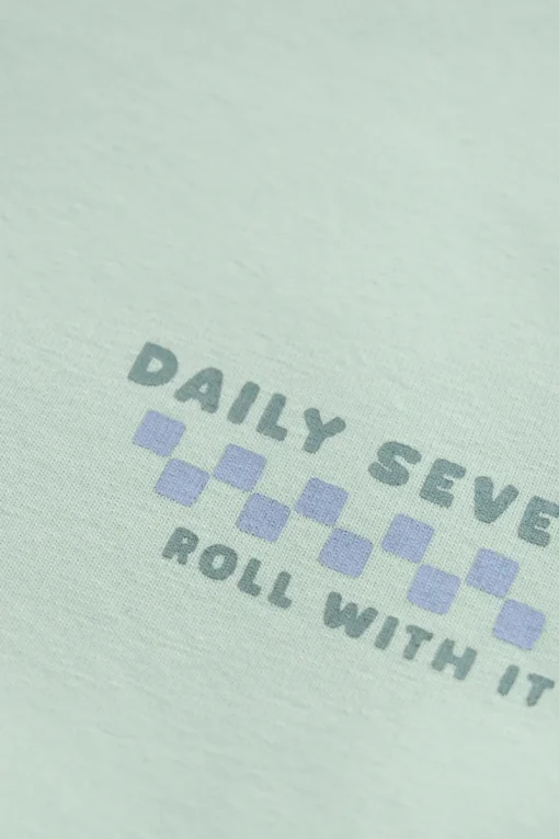 Daily7 T-shirts & Polo's^Jongens t-shirt korte mouw groen