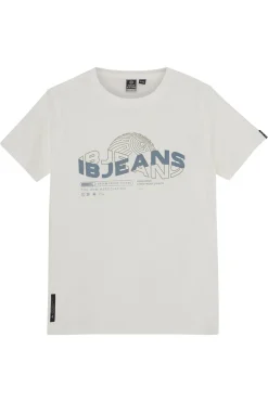 Indian Blue Jeans T-shirts & Polo's^Jongens t-shirt korte mouw wit