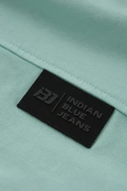 Indian Blue Jeans T-shirts & Polo's^Jongens t-shirt korte mouw groen