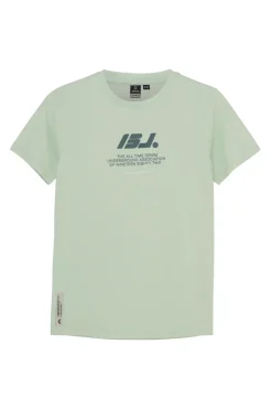 Indian Blue Jeans T-shirts & Polo's^Jongens t-shirt korte mouw groen