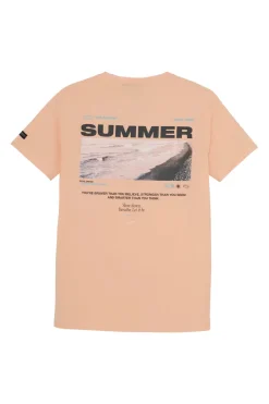Indian Blue Jeans T-shirts & Polo's^Jongens t-shirt korte mouw oranje