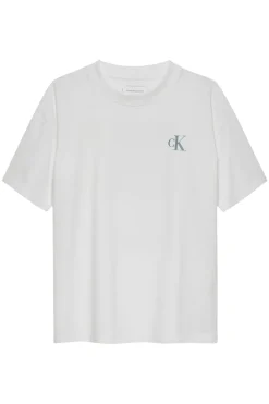 Calvin Klein T-shirts & Polo's^Jongens t-shirt korte mouw wit