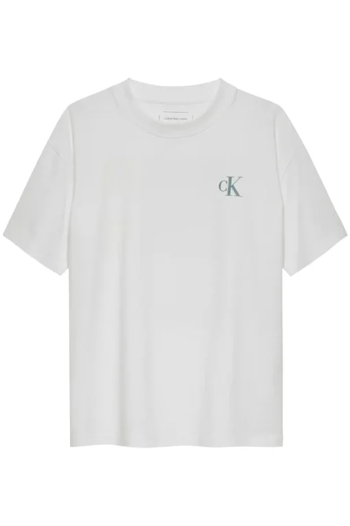 Calvin Klein T-shirts & Polo's^Jongens t-shirt korte mouw wit