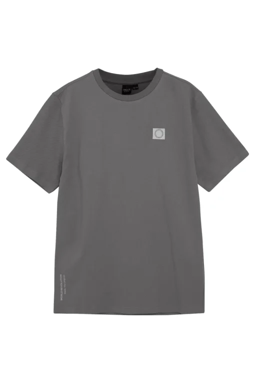 Rellix T-shirts & Polo's^Jongens t-shirt korte mouw grijs