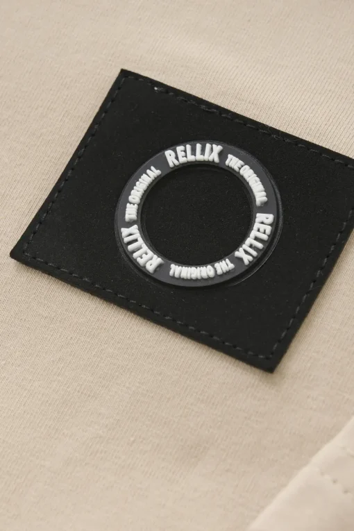 Rellix T-shirts & Polo's^Jongens t-shirt korte mouw bruin