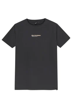 Rellix T-shirts & Polo's^Jongens t-shirt korte mouw grijs