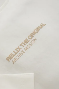 Rellix T-shirts & Polo's^Jongens t-shirt korte mouw wit