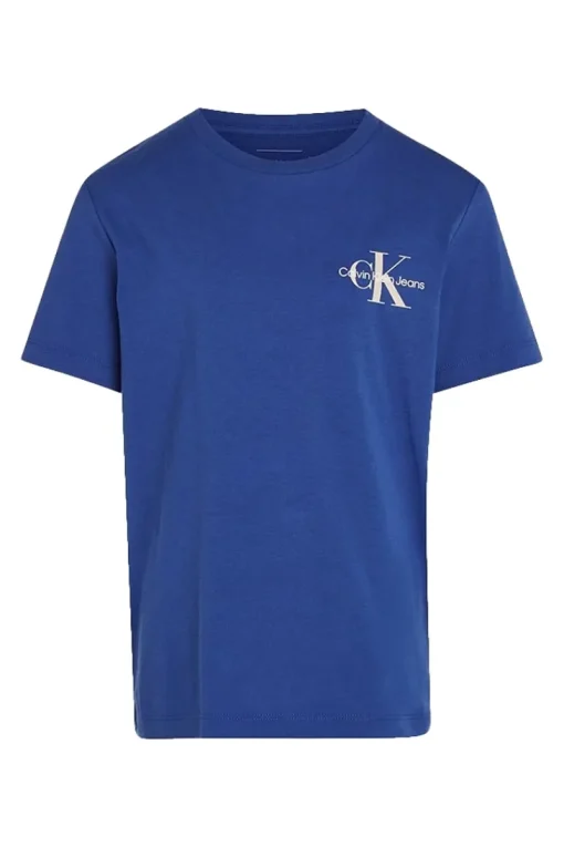 Calvin Klein T-shirts & Polo's^Jongens t-shirt korte mouw blauw