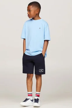 Tommy Hilfiger T-shirts & Polo's^Jongens t-shirt korte mouw blauw