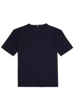 Tommy Hilfiger T-shirts & Polo's^Jongens t-shirt korte mouw blauw