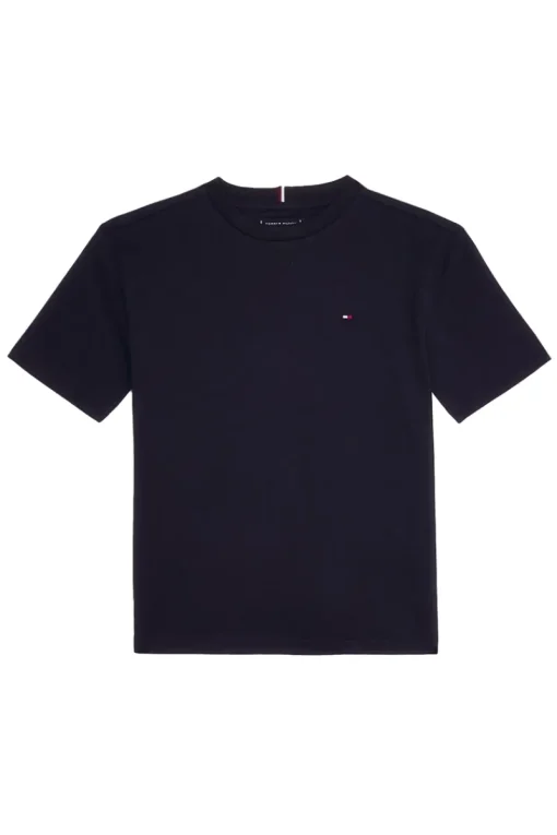 Tommy Hilfiger T-shirts & Polo's^Jongens t-shirt korte mouw blauw