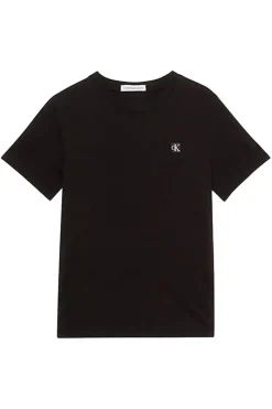 Calvin Klein T-shirts & Polo's^Jongens t-shirt korte mouw zwart