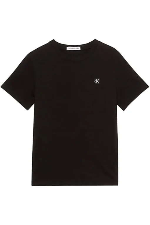 Calvin Klein T-shirts & Polo's^Jongens t-shirt korte mouw zwart
