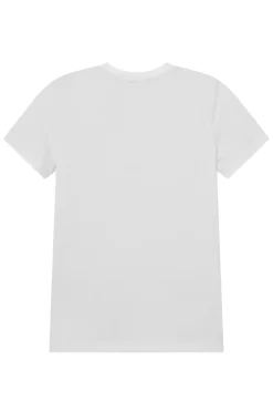 Lyle & Scott T-shirts & Polo's^Jongens t-shirt korte mouw wit