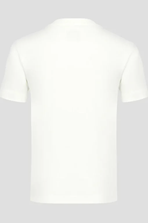 C.P. Company T-shirts & Polo's^Jongens t-shirt korte mouw ecru