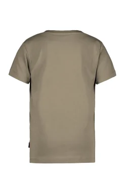 Airforce T-shirts & Polo's^Jongens t-shirt korte mouw bruin
