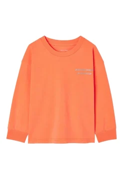 American Vintage T-shirts & Polo's^Jongens t-shirt lange mouw oranje