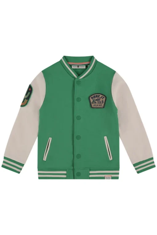 Stains and Stories Truien & Vesten^Jongens vest groen