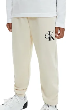 Calvin Klein Outlet^Kinder unisex joggingbroek bruin