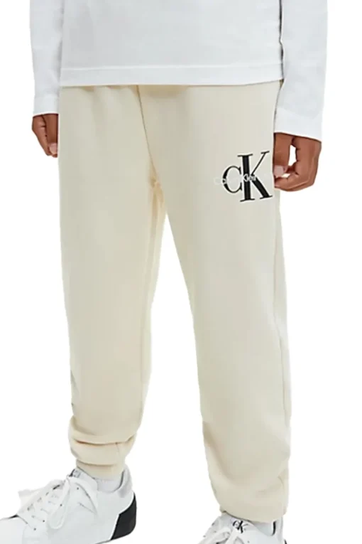 Calvin Klein Outlet^Kinder unisex joggingbroek bruin