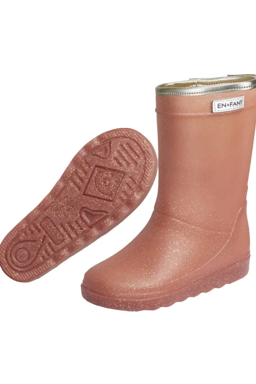 EN FANT Accessoires|Outlet^Kinder unisex kaplaarzen rose