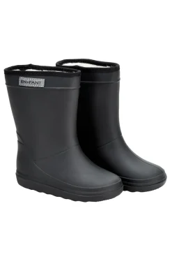EN FANT Accessoires^Kinder unisex kaplaarzen zwart