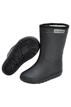 EN FANT Accessoires^Kinder unisex kaplaarzen zwart