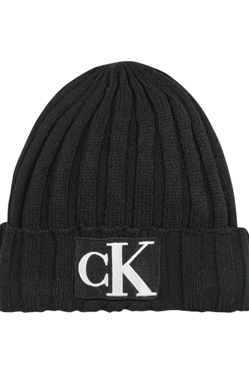 Calvin Klein Accessoires^Kinder unisex muts zwart