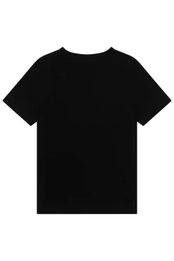 Calvin Klein T-shirts & Polo's^Kinder unisex t-shirt krt mouw zwart