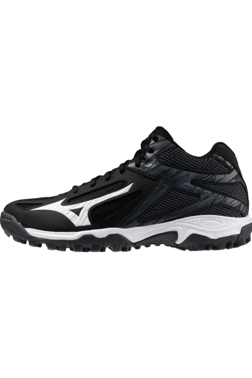 Mizuno Sarl Schoenen^Korfbalschoen heren zwart