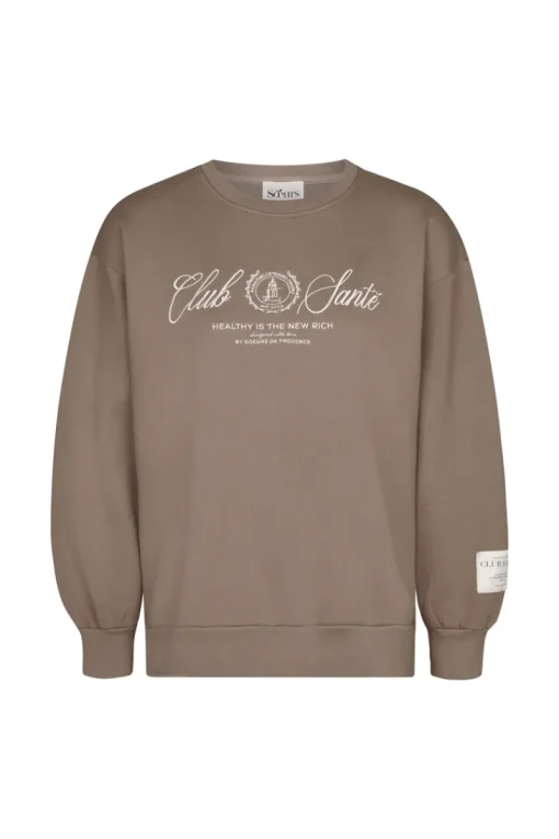 Soeurs de Provence Jeans & Casuals|Truien & Vesten^Laure Sweater Taupe
