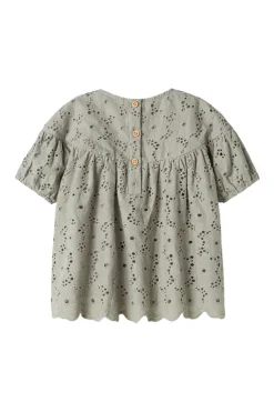 LIL&qout; ATELIER Blouses^Meisjes blouse korte mouw groen