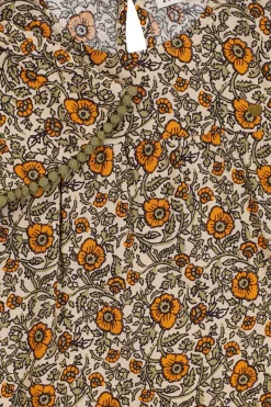 LOOXS LITTLE Blouses^Meisjes blouse korte mouw oranje