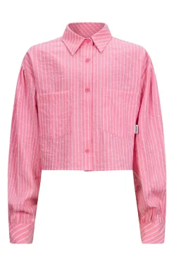 Retour Denim de Luxe Blouses^Meisjes blouse lange mouw rose