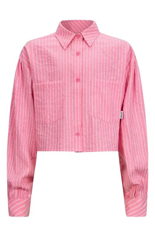 Retour Denim de Luxe Blouses^Meisjes blouse lange mouw rose
