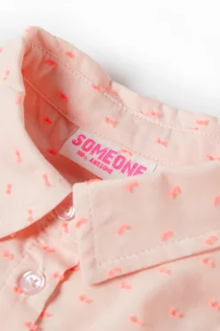 Someone Blouses^Meisjes blouse mouwloos rose