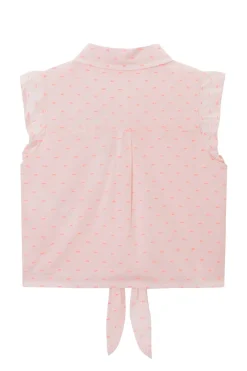 Someone Blouses^Meisjes blouse mouwloos rose