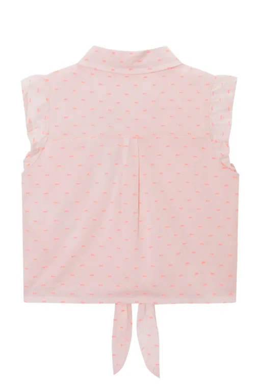 Someone Blouses^Meisjes blouse mouwloos rose