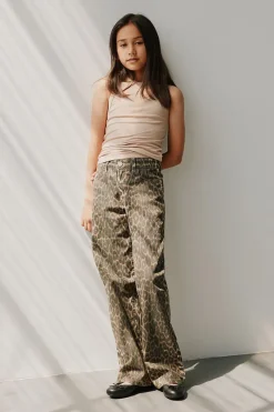 Sofie Schnoor Broeken^Meisjes broek bruin
