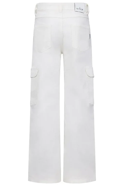 Retour Denim de Luxe Broeken^Meisjes broek ecru