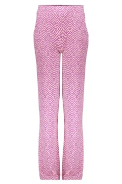 Geisha Broeken^Meisjes broek paars