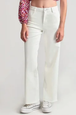 Le Temps des Cerises Broeken^Meisjes broek wit