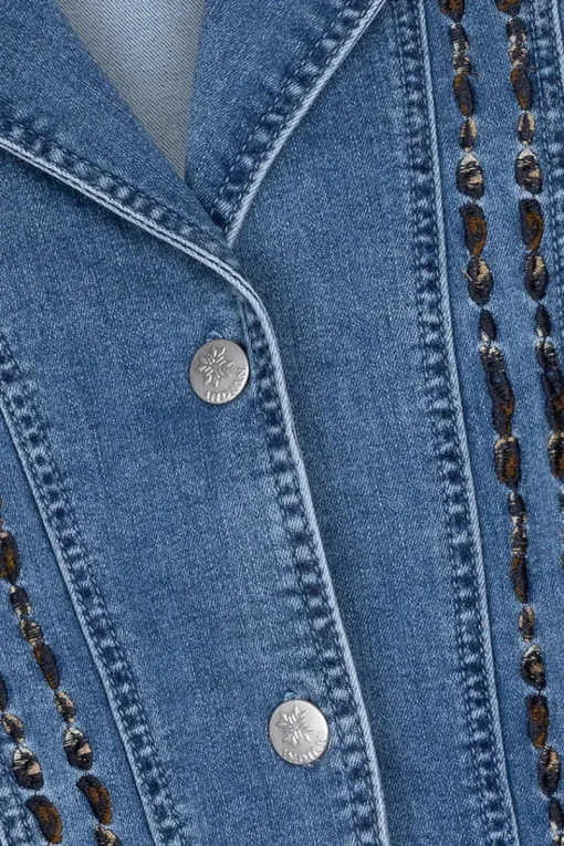 Indian Blue Jeans Gilets^Meisjes gilet blauw